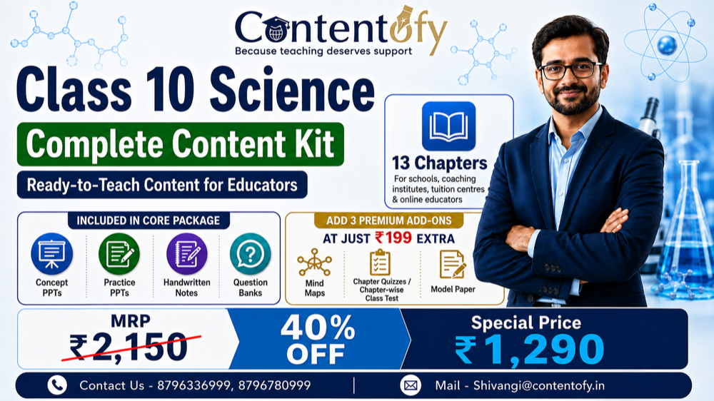 Class 10 Science Complete Content Kit