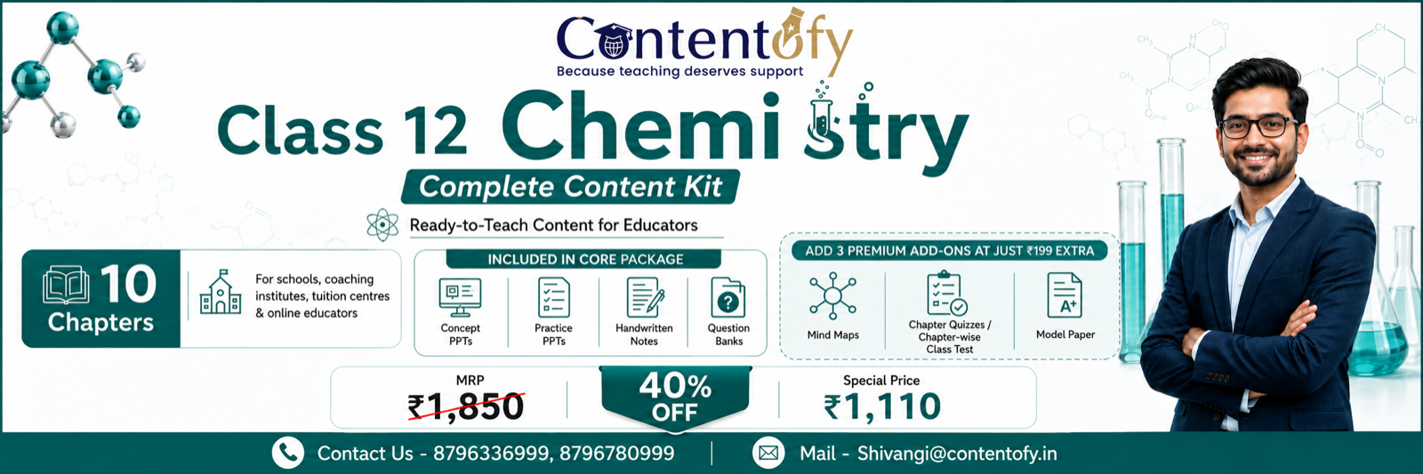 Class 12 Chemistry Complete Content Kit