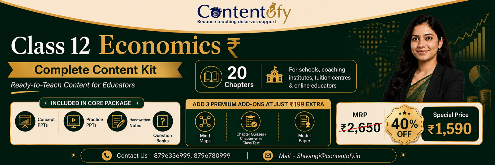 Class 12 Economics Complete Content Kit